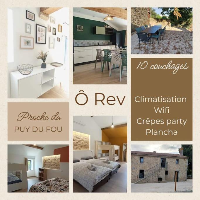 O Rev Villa Chambretaud Bagian luar foto